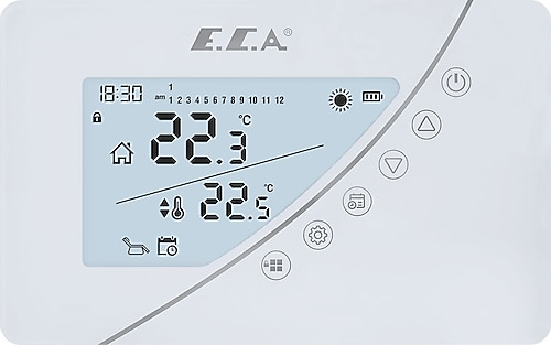 E.C.A. Poly Touch 400 Programlanabilir Kablosuz Oda Termostatı