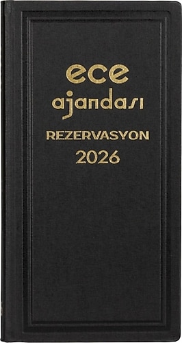 洋書 SELPService Number17F/W2002 Ece Avrasya 17x33 cm Günlük 2026 Rezervasyon Ajandası Fiyatları