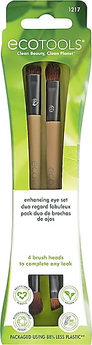 Ecotools EC-1217 Eye Enhancing Duo Brush 2'li Set Göz Fırçası