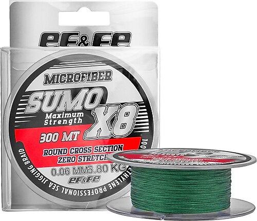 Effe Sumo 300 m 0.23 mm 22.68 kg İp Misina Fiyatları, Özellikleri