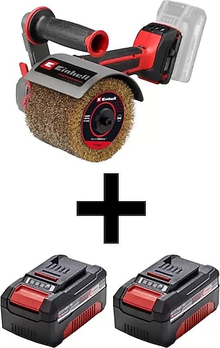 Einhell TP-BR 18/32 Li BL Çift Akülü 4 Ah Eksantirik Zımpara