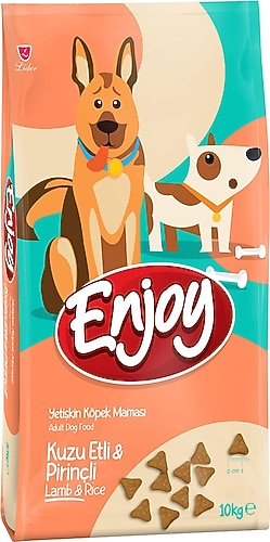 Enjoy Kuzu Etli ve Pirinçli 10 kg Yetişkin Köpek Maması Fiyatları