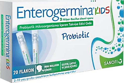 Enterogermina Çocuklar İçin 5 ml 20 Flakon