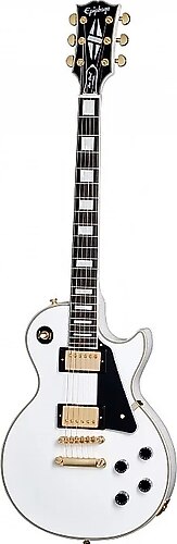 Epiphone Les Paul Studio Gold Hardware Alpine White Elektro Gitar