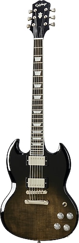 Epiphone SG Modern Figured Trans Black Fade Elektro Gitar