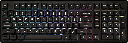 Epomaker Galaxy100 QMK/VIA RGB Wisteria Switch Kablolu/Kablosuz