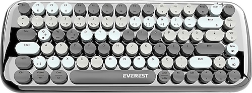 Everest Parry KB-BT09 Gri TKL Mekanik Oyuncu Klavyesi Fiyatları