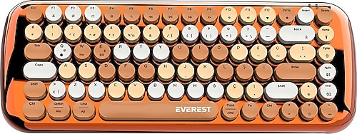Everest Parry KB-BT09 Turuncu TKL Mekanik Oyuncu Klavyesi