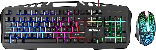 Everest KMX-99 Kablolu Oyuncu Klavye Mouse Seti Fiyatları
