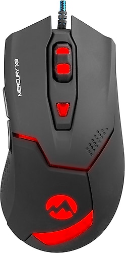 Everest Mercury X8 RGB Ergonomik Optik Kablolu Oyuncu Mouse