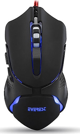 Everest SGM-X8 Ergonomik Optik Kablolu Oyuncu Mouse + Mouse Pad