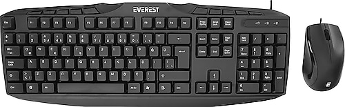 Everest UN-796 Kablolu Klavye Mouse Seti Fiyatları, Özellikleri ve