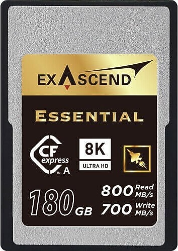 Exascend Essential CFexpress Type-A 8K 180 GB Hafıza Kartı