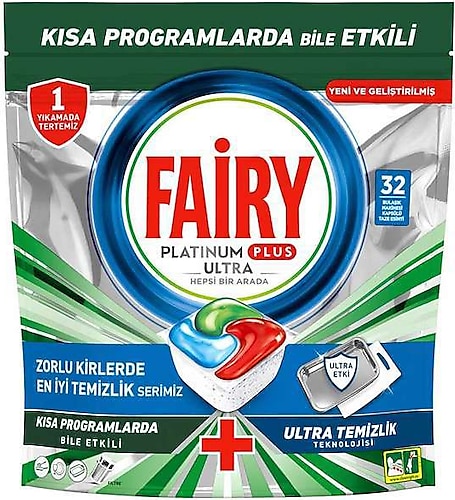 Fairy Platinum Plus 48'li Tablet Bulaşık Deterjaı Fiyatı - Trendyol