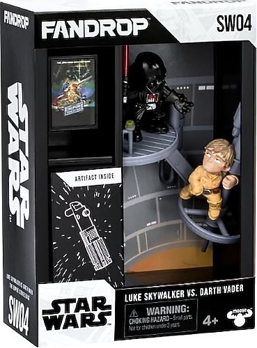 Fandrop Star Wars Luke Skywalker Darth Vader'a Karşı Figür
