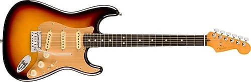 Fender American Ultra II Stratocaster Abanoz Klavye Elektro Gitar