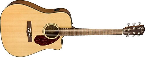 Fender CD-140SCE Natural Elektro Akustik Gitar Fiyatları