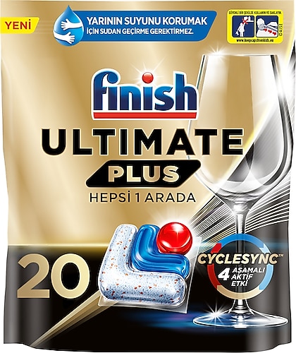 Finish Ultimate Plus Bulaşık Makinesi Tableti 20'li Fiyatları, Özellikleri  ve Yorumları