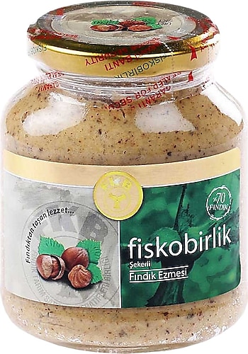 FISKOBIRLIK FINDIK EZMESI (HAZELNUT SPREAD) 300 GR