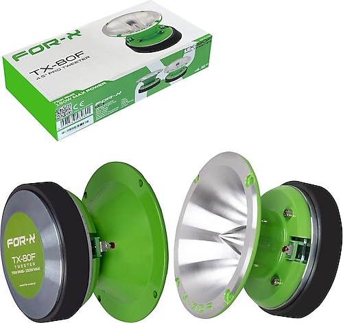 ★furuka★ For-X TX-80F 150 W 11,4 cm Tweeter Oto Hoparlör Fiyatları