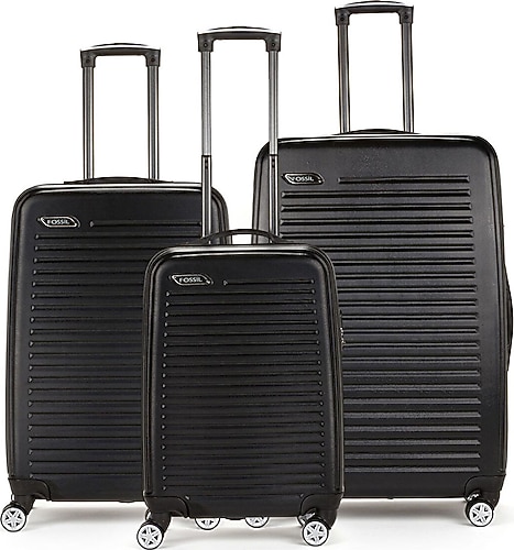 Fossil FSL126 ABS Kabin + Orta + Büyük Boy 3'lü Valiz Seti Fossil FSL126 ABS Kabin + Orta + Büyük Boy 3'lü Valiz Seti