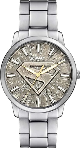 Fossil Superman Limited Edition S-Shield FLE1207SET Erkek Kol