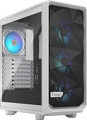 Fractal Design Meshify 2 Compact RGB FD-C-MES2C-08 Fanlı Beyaz ATX