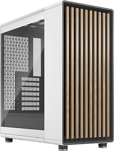 Fractal Design North Tempered FD-C-NOR1C-04 Fanlı Beyaz ATX Oyuncu