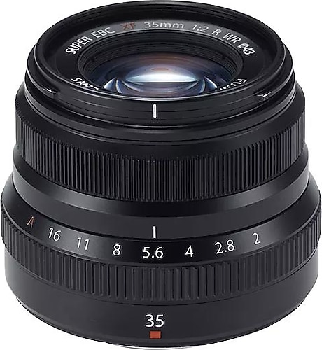 FUJIFILM XF 35mm F2 R WR ブラック #1322 Fujifilm Fujinon XF 35mm f/2 R WR Siyah Lens Fiyatları