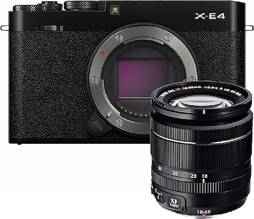royalty Botanist Voetganger Fujifilm X-E4 + 18-55mm Lens Aynasız Fotoğraf Makinesi Siyah Fiyatları,  Özellikleri ve Yorumları | En Ucuzu Akakçe