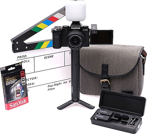 Fujifilm X-S20 + 15-45mm Lens Aynasız Vlogger Hazır Kit Fiyatları