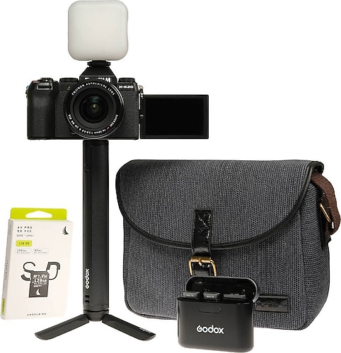 Fujifilm X-S20 + 16-50mm Lens Aynasız Vlogger Hazır Kit Fiyatları
