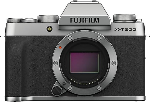 富士フィルム FUJIFILM X-T200 レンズ―15-45 Fujifilm X-T200 + 15-45mm Lens Aynasız Fotoğraf Makinesi Gümüş