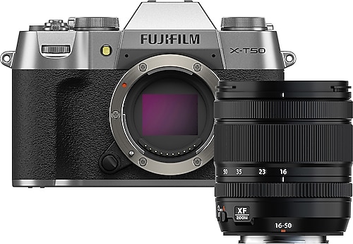 Fujifilm X-T50 + 16-50mm Lens Gümüş Aynasız Fotoğraf Makinesi
