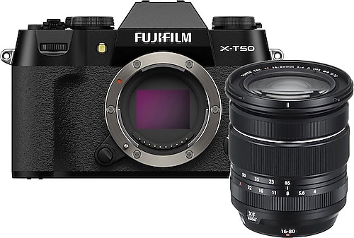 Fujifilm X-T50 + 16-80mm Lens Aynasız Fotoğraf Makinesi Fiyatları