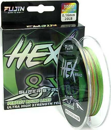 その他 kumi Fujin Hex Braid 8X 300 m 0.18 mm 10.4 kg İp Misina Fiyatları