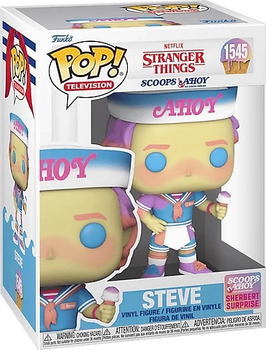 Funko POP Television Stranger Things Scoops Ahoy 1545 Steve Figür