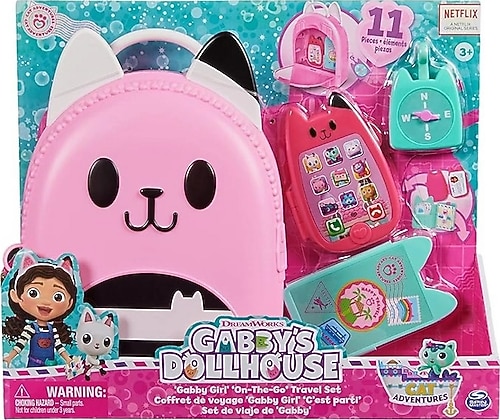 Gabby's Dollhouse 6067213 Seyahat Çanta Seti Fiyatları