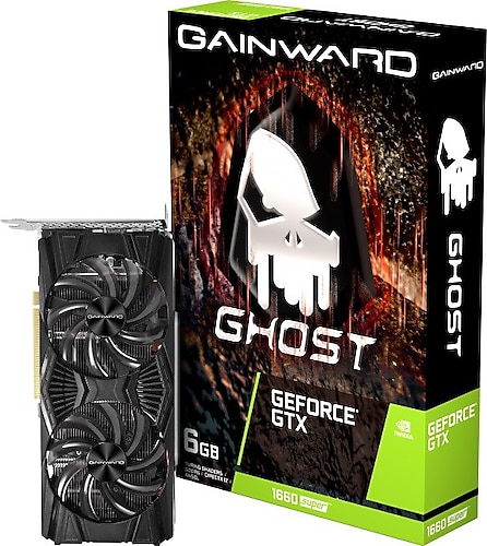 Gainward GTX 1660 SUPER Ghost NE6166S018J9-1160X-1 192 Bit GDDR6 6 GB Ekran Kartı