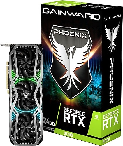 Gainward RTX 3090 Phoenix NED3090019SB-132BX 384 Bit GDDR6X 24 GB Ekran Kartı