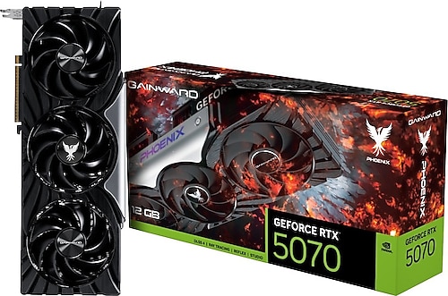 Gainward RTX 5070 Phoenix NE75070019K9-GB2050X 192 Bit GDDR7 12 GB