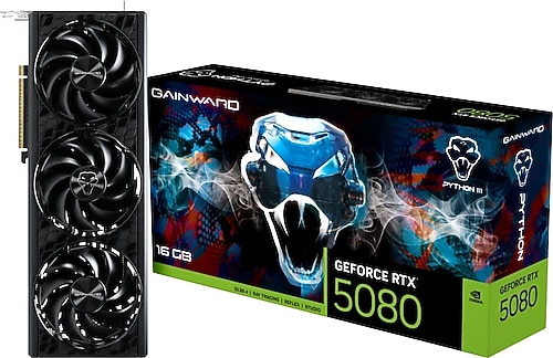 Gainward RTX 5080 Python III NE75080019T2-GB2035T 256 Bit GDDR7 16