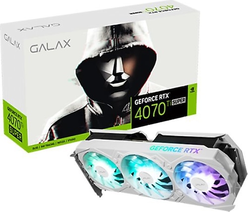 Galax RTX 4070 TI Super EX Gamer White 1-Click OC 47UZM6MD8KPE 256