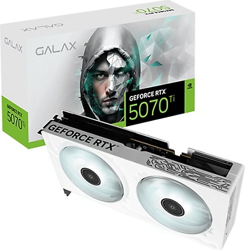 Galax RTX 5070 TI 1-Click OC White 2X 57IZN6MDDNWH 256 Bit GDDR7