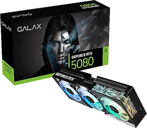 Galax RTX 5080 1-Click OC 58NZN6MDBBOC 256 Bit GDDR7 16 GB Ekran