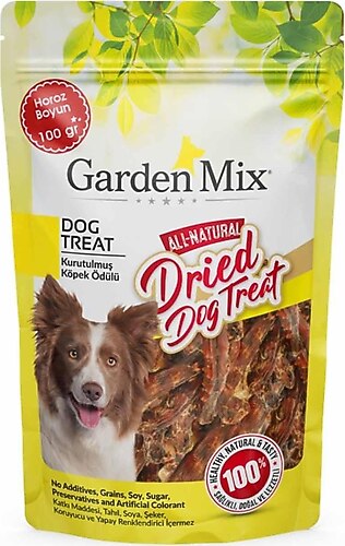 Gardenmix Kurutulmuş Horoz Boyun 100 gr Köpek Ödül Maması