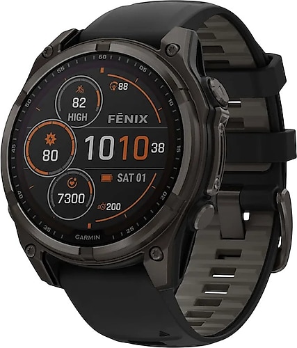 Garmin Fenix 8 47mm Solar Siyah Akıllı Saat Fiyatları, Özellikleri