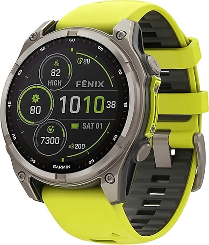 Garmin Fenix 8 51mm Solar Sarı Akıllı Saat Fiyatları, Özellikleri