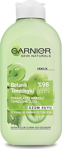 Garnier Botanik Ferahlatıcı Üzüm Suyu Makyaj Temizleme Sütü 200 ml