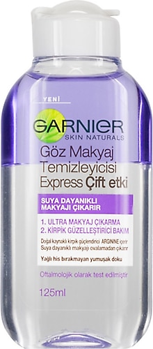 Garnier Express Çift Etki Göz Makyaj Temizleyicisi 125 ml
